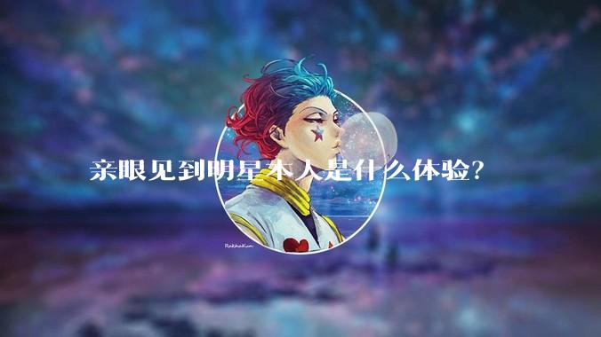 亲眼见到明星本人是什么体验？